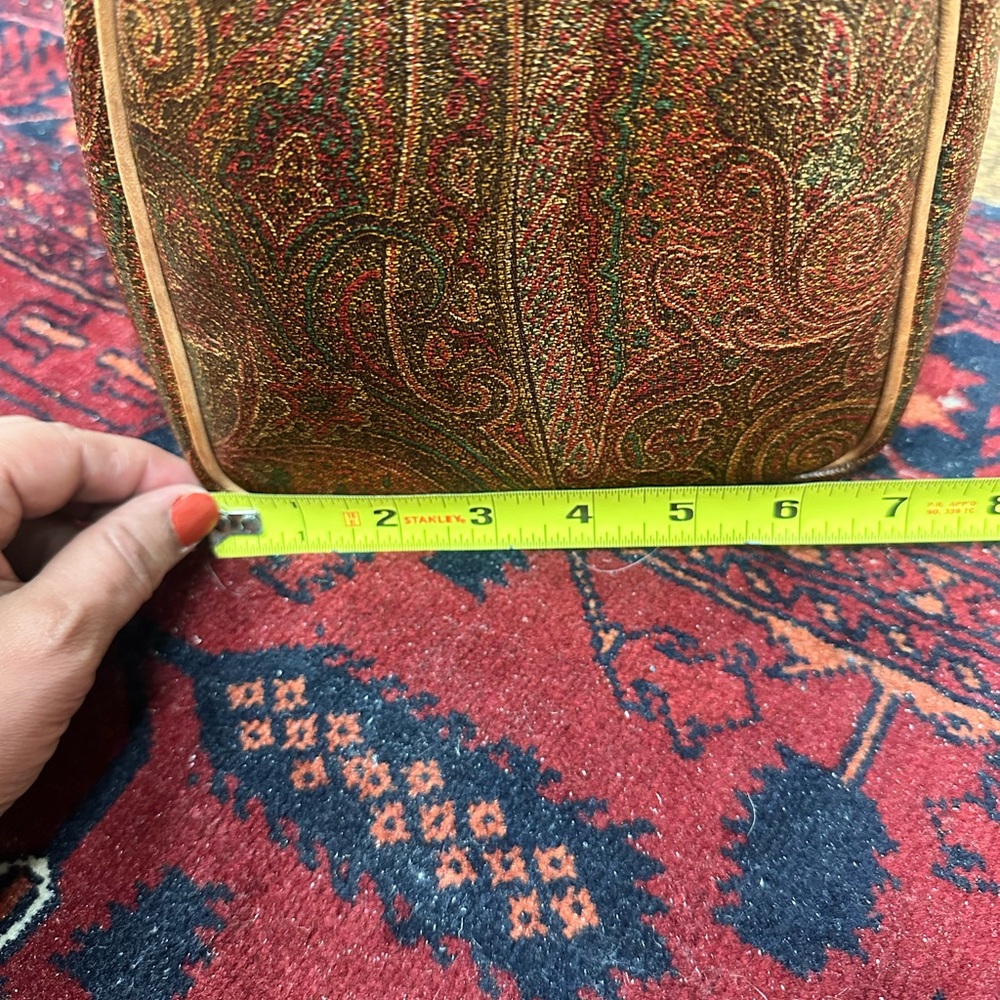 Elegant ETRO BOSTON  Paisley Bag - Picture 14 of 14
